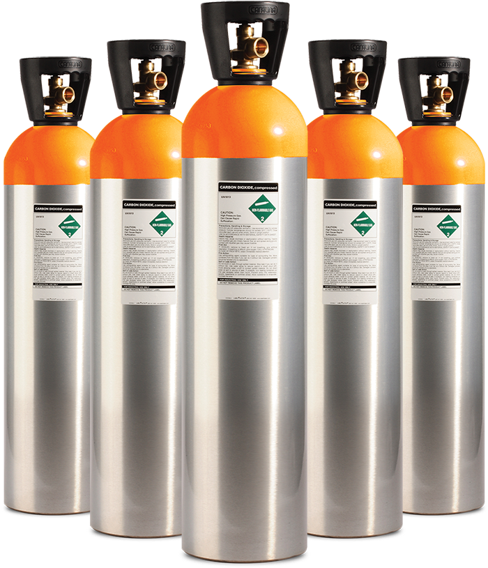 Co2 Compressed Carbon Dioxide Gas Zephyr Solutions - Carbon Dioxide Gas Cylinder (840x863), Png Download