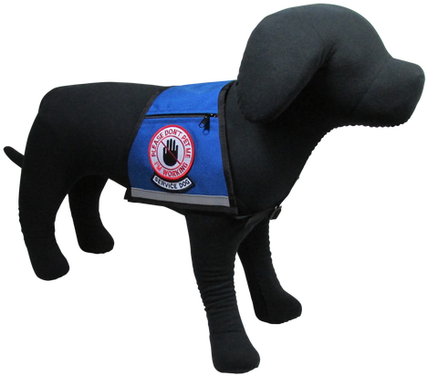 Service Dog, Please Don't Pet Me Reflective Vest - Service Dog (500x442), Png Download