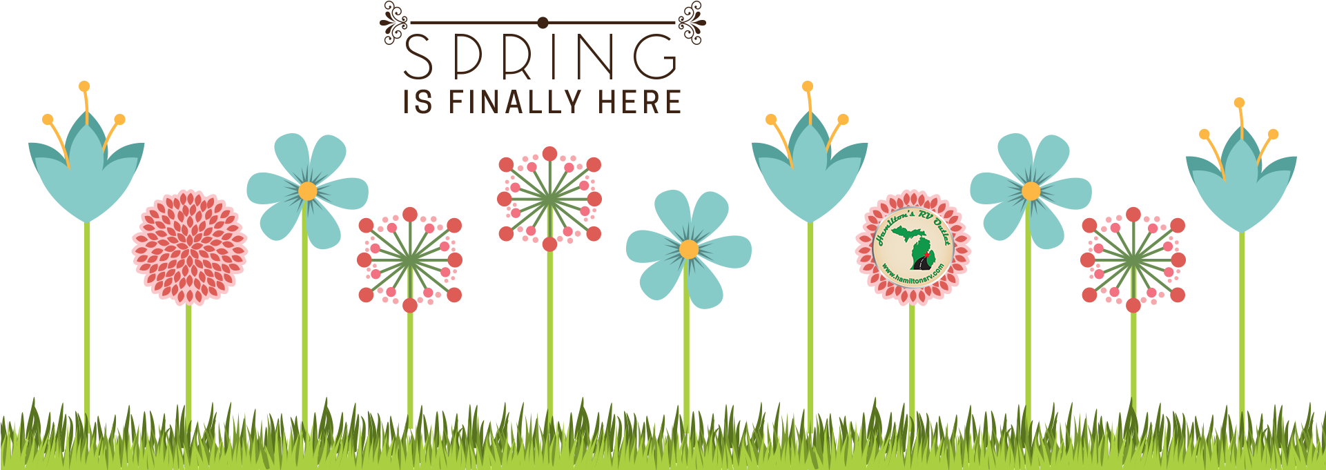 Every Year Those Of Us Who Live In The North Look Forward - Tableau Toile - Fleurs Design (1920x697), Png Download