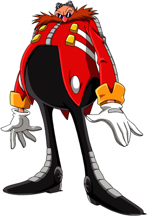 Eggman Sonic X - Eggman Sonic (522x755), Png Download