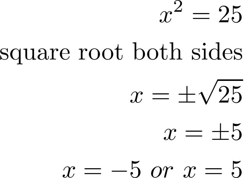 Quadratic Equations And The Square Root Property - Number (808x592), Png Download