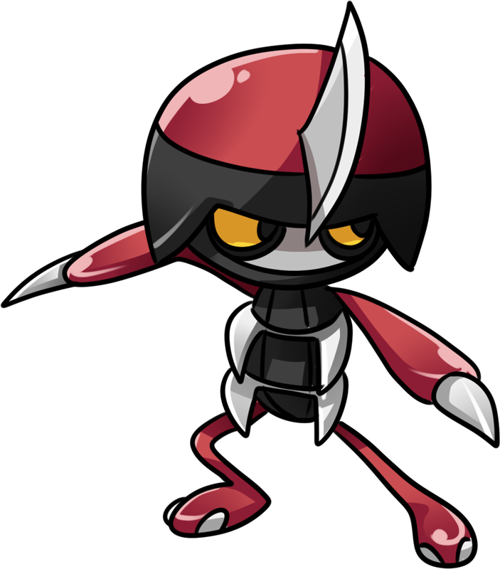 Important Notice Pokemon Shiny-pawniard Is A Fictional - Pawniard Transparent (703x800), Png Download