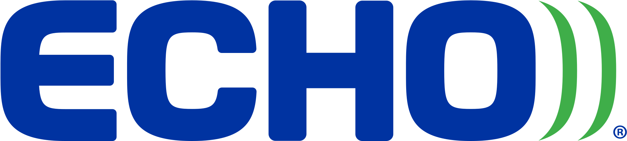 Open - Echo Logistics Logo (2000x449), Png Download