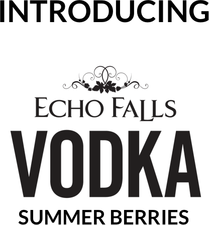 Echo Falls Summer Berries Vodka Logo (416x448), Png Download