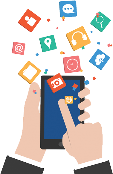 Mob - Mobile App (391x581), Png Download