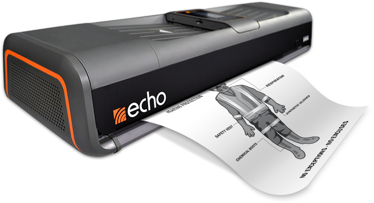 Echo Right Facing - Graphic Product Echo (750x407), Png Download