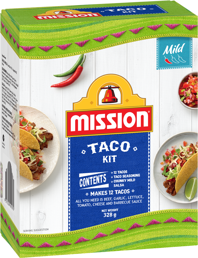 Mission Dinner Kits Are The Perfect Way To Create Your - Mission Foods (853x1105), Png Download