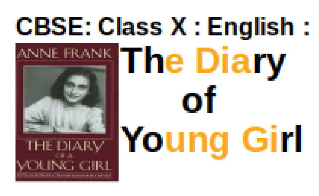 Class X - Anne Frank The Diary Of A Young Girl (paperback) (640x480), Png Download