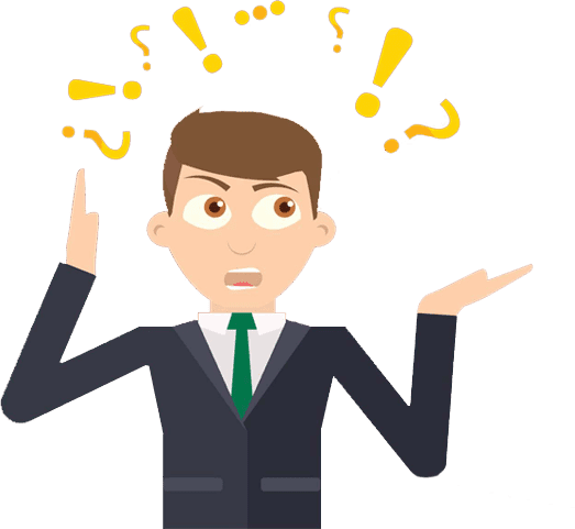 Quando Você Indica Clientes Para Uma Empresa Ou Mercado, - Student Thinking Cartoon Png (523x481), Png Download