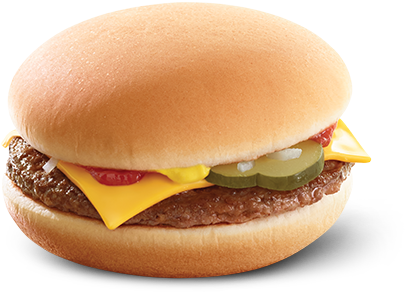 Cheeseburger - Cheeseburger Mcdo Price Ala Carte (444x507), Png Download