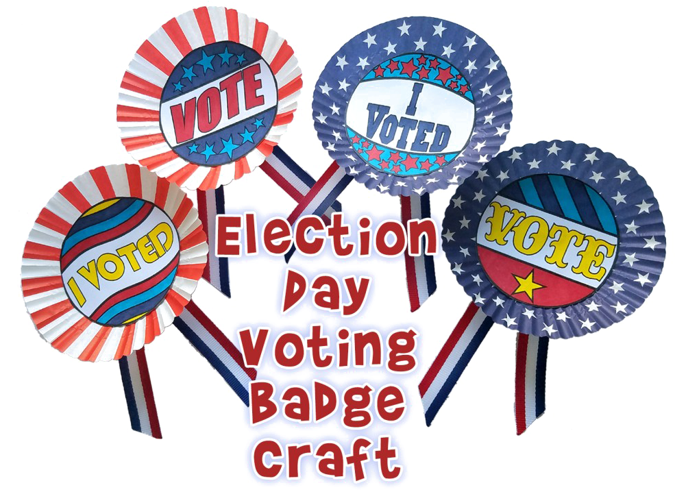 Election Day Transparent - Voting Arts And Crafts (1024x744), Png Download