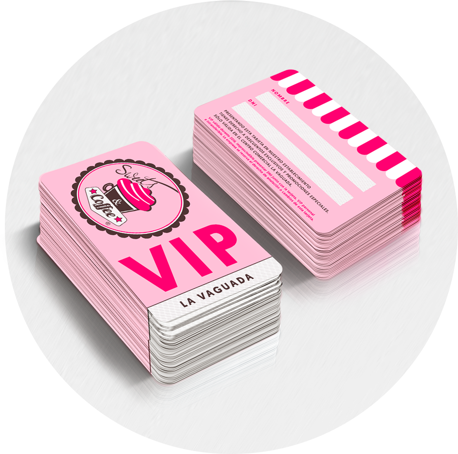 Tarjetas De Fidelización - Encantada (948x931), Png Download