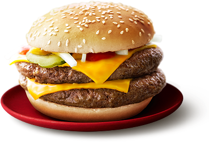 Mcdonald's Japan To Introduce A Super Cheap Value Lunch - マクドナルド ダブル クォーター パウンダー (460x284), Png Download
