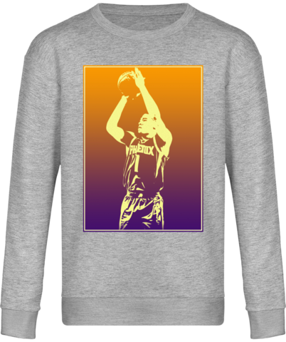 Sweat Shirt Unisexe - Devin Booker (402x480), Png Download
