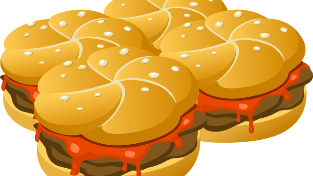 Mcdonalds Konkurrent Kommt - Hamburger (640x360), Png Download