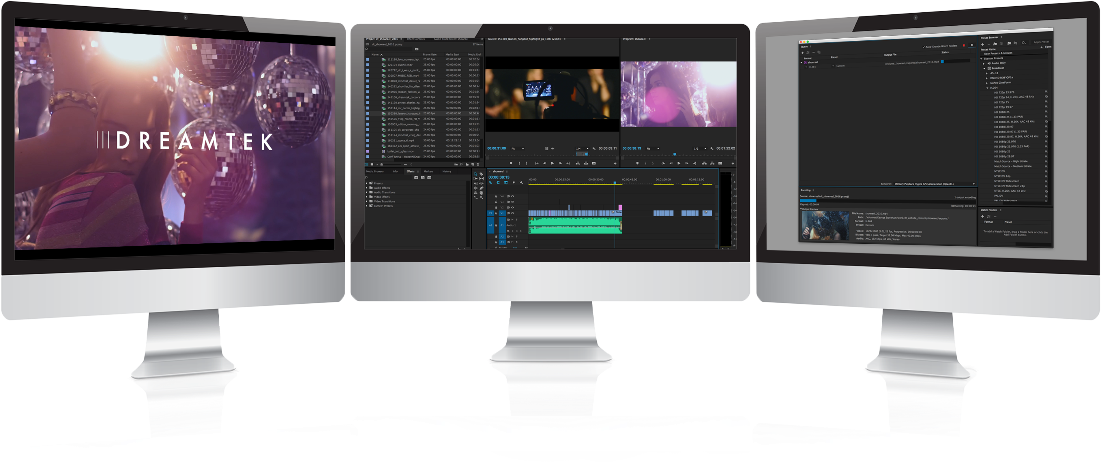 Dreamtek Offer Bespoke Post-production Video Services - Editing (3900x1900), Png Download