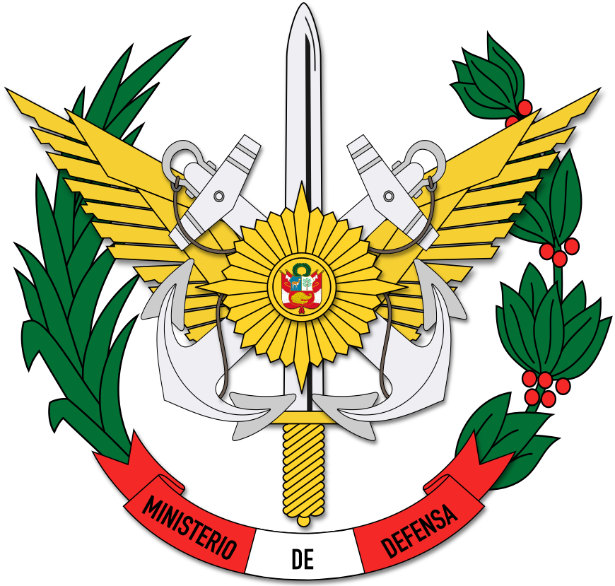 Ministerio De Defensa Perú Logo (870x829), Png Download