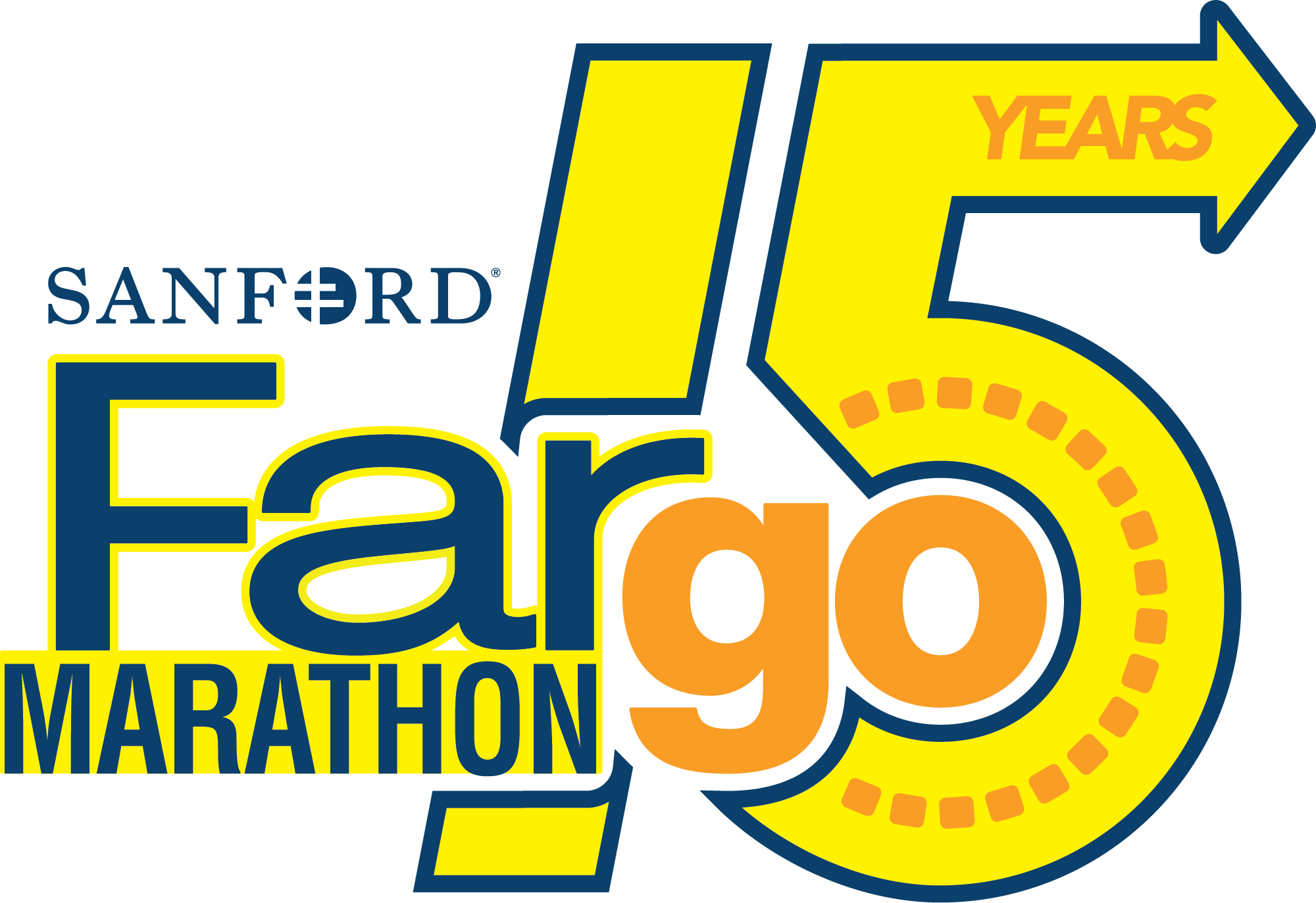 Fargo Marathon - Sanford Health (2000x1373), Png Download