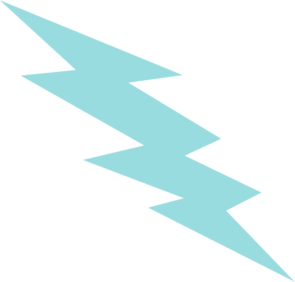 Sg Bolt Blue Solo - Portable Network Graphics (1000x997), Png Download