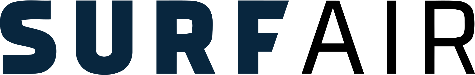 Open - Surf Air Logo Transparent (2000x462), Png Download