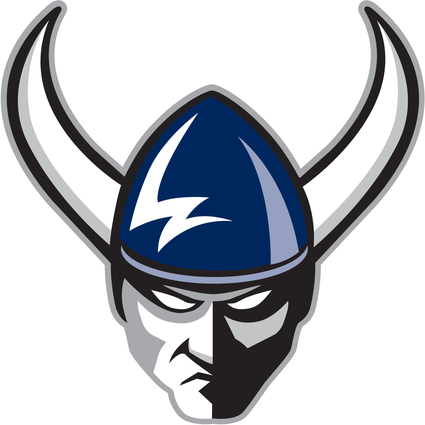Western Washington University Viking Logo (1433x1433), Png Download