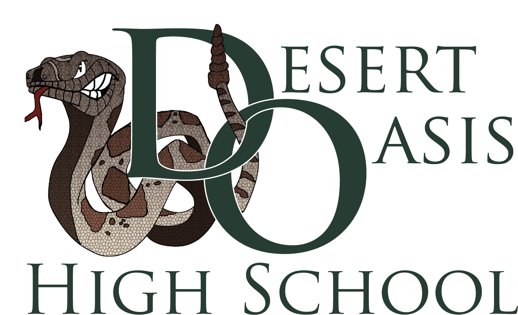 Oasis Clipart Desert Oasis - Desert Oasis High School Othello Wa (1752x1200), Png Download