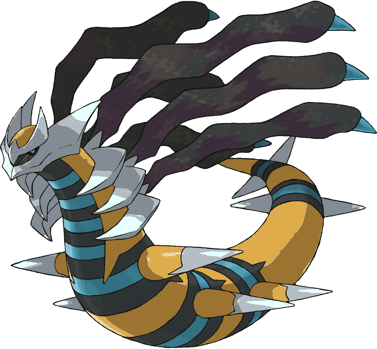 487 Giratina Origin Shiny - Giratina Origin Form Pokemon Go (1280x1188), Png Download