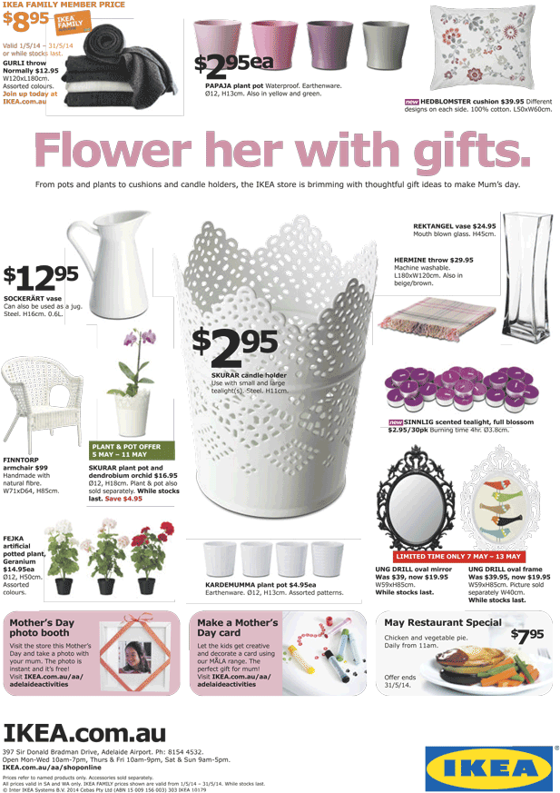 Ikea Mothers Day (630x878), Png Download