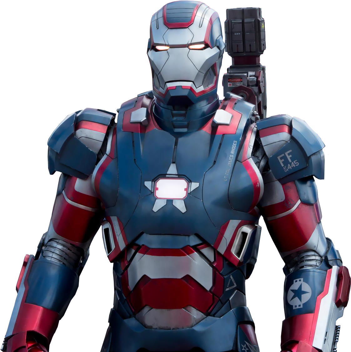Ironpatriot-im3 - Iron Man Iron Patriot Armor (1174x1146), Png Download