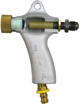 Clemco Bnp Suction Blast Guns - Sand Blasting Cabinet Guns (324x380), Png Download