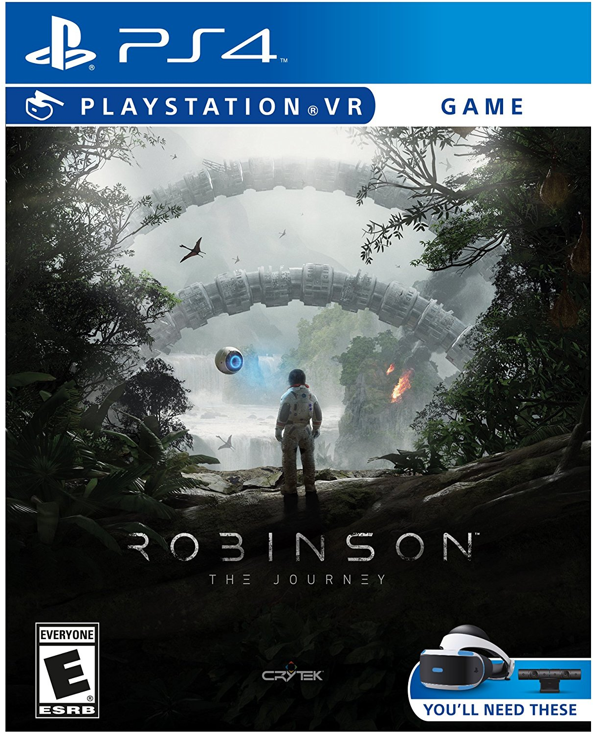 The Journey Playstation 4 Psvr - Robinson The Journey Vr Ps4 (4000x1500), Png Download