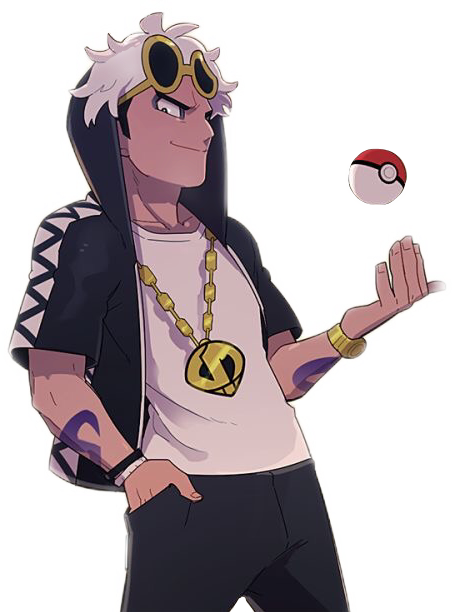 Pokemon Sun And Moon Guzma (452x612), Png Download