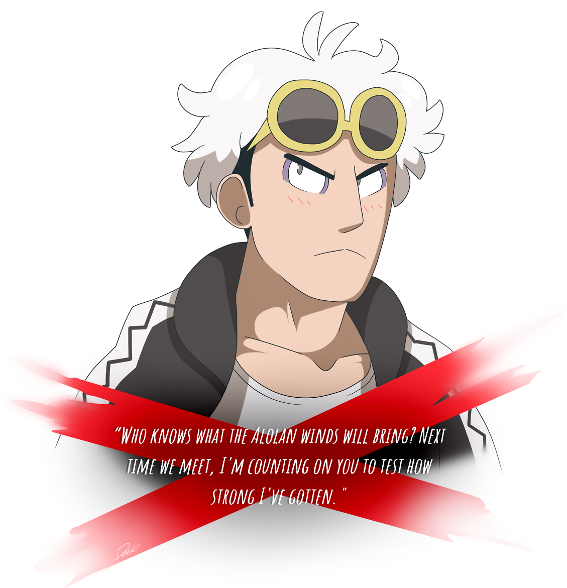 Guzma Quote Trashb L O G - Illustration (1280x1280), Png Download