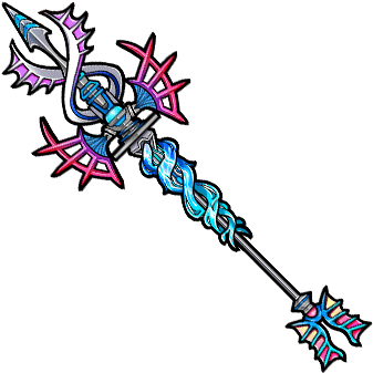 Gear Trishula Divine Lance Render - Unison League Trishula (380x380), Png Download