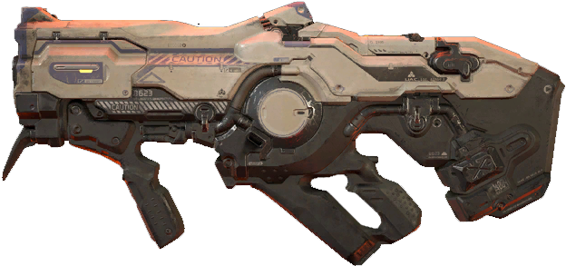 Plasma Rifle - Doom Плазменная Винтовка (630x296), Png Download