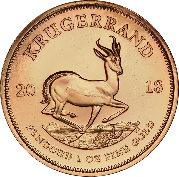 Krugerrand 2017 Gold 1 Oz (600x592), Png Download