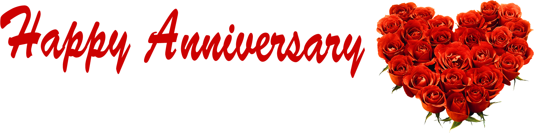 Happy Anniversary Roses Heart Name Png - Heart Filled With Roses (1920x1200), Png Download