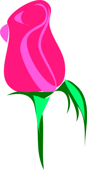 Blue Flower Clipart Little Flower - Flower Images Small Size (306x597), Png Download