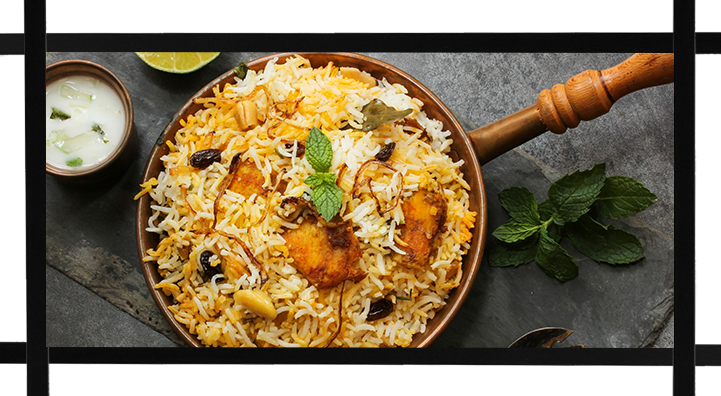 Here At Oval Tandoori We Are Constantly Striving To - Culinary Journey For The Love Of Biryani (721x396), Png Download