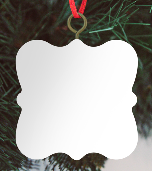 Wood Photo Ornament Wood Photo Ornament - Locket (600x676), Png Download