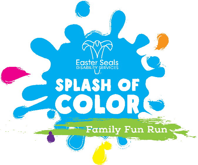 Splash Of Color - Easter Seals Splash Of Color (675x563), Png Download