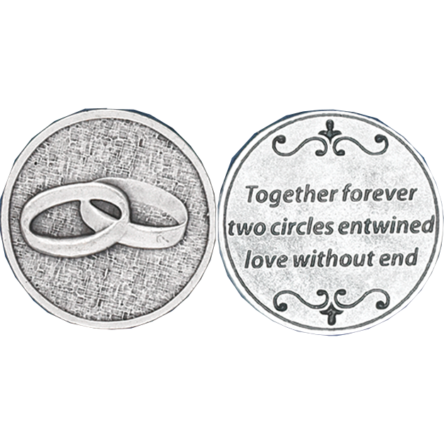 Together Forever Pocket Token - St. Francis Silver Peace Coin (627x627), Png Download