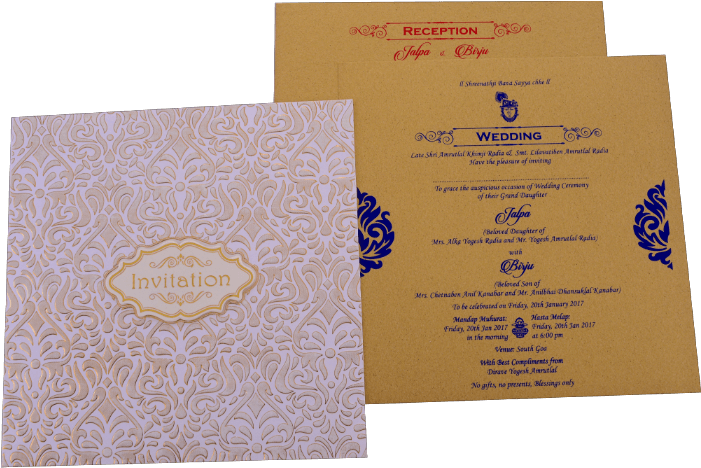 Hindu Wedding Cards - Envelope (700x700), Png Download