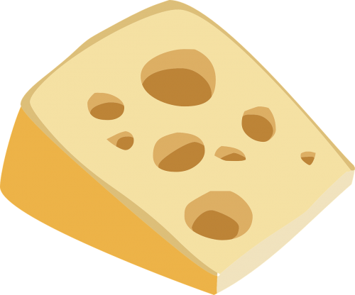 Swiss - Swiss Cheese With Transparent Background (500x416), Png Download