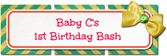 Happy 1st Birthday Baby C Custom Chalk Creations {review (584x224), Png Download