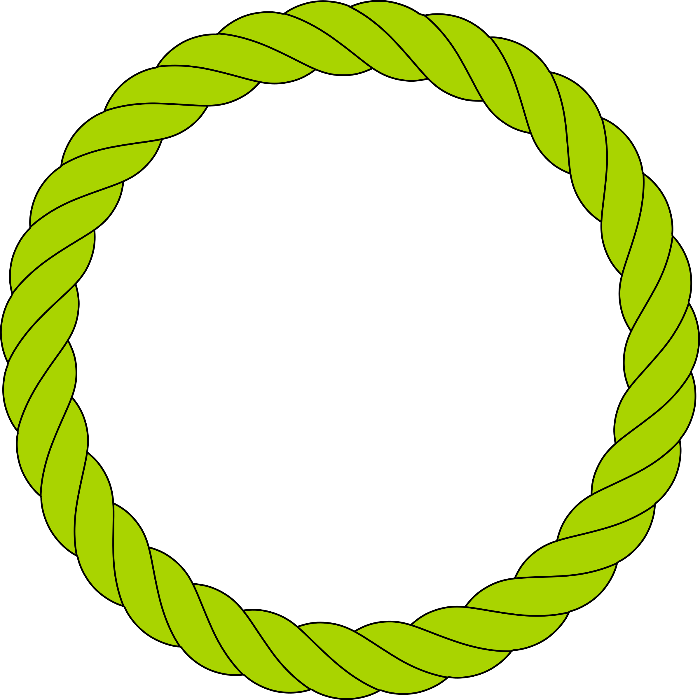 This Free Icons Png Design Of Circular Cord (2399x2400), Png Download