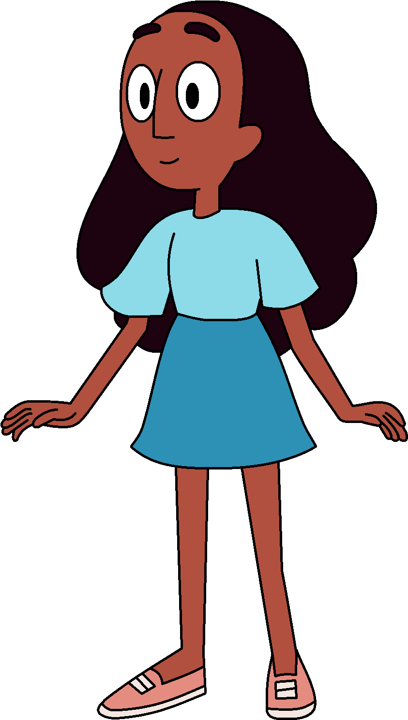 Connie Second Mindful Education - Steven Universe Steven Friend (900x1506), Png Download