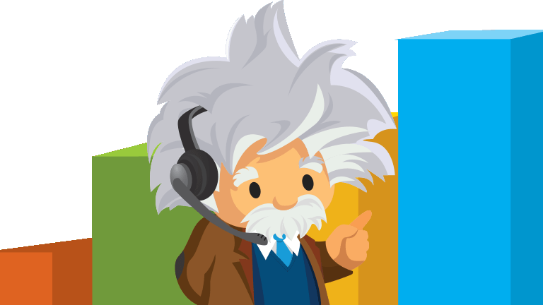 Meet Service Cloud Einstein Ai-powered Service - Cartoon (768x432), Png Download
