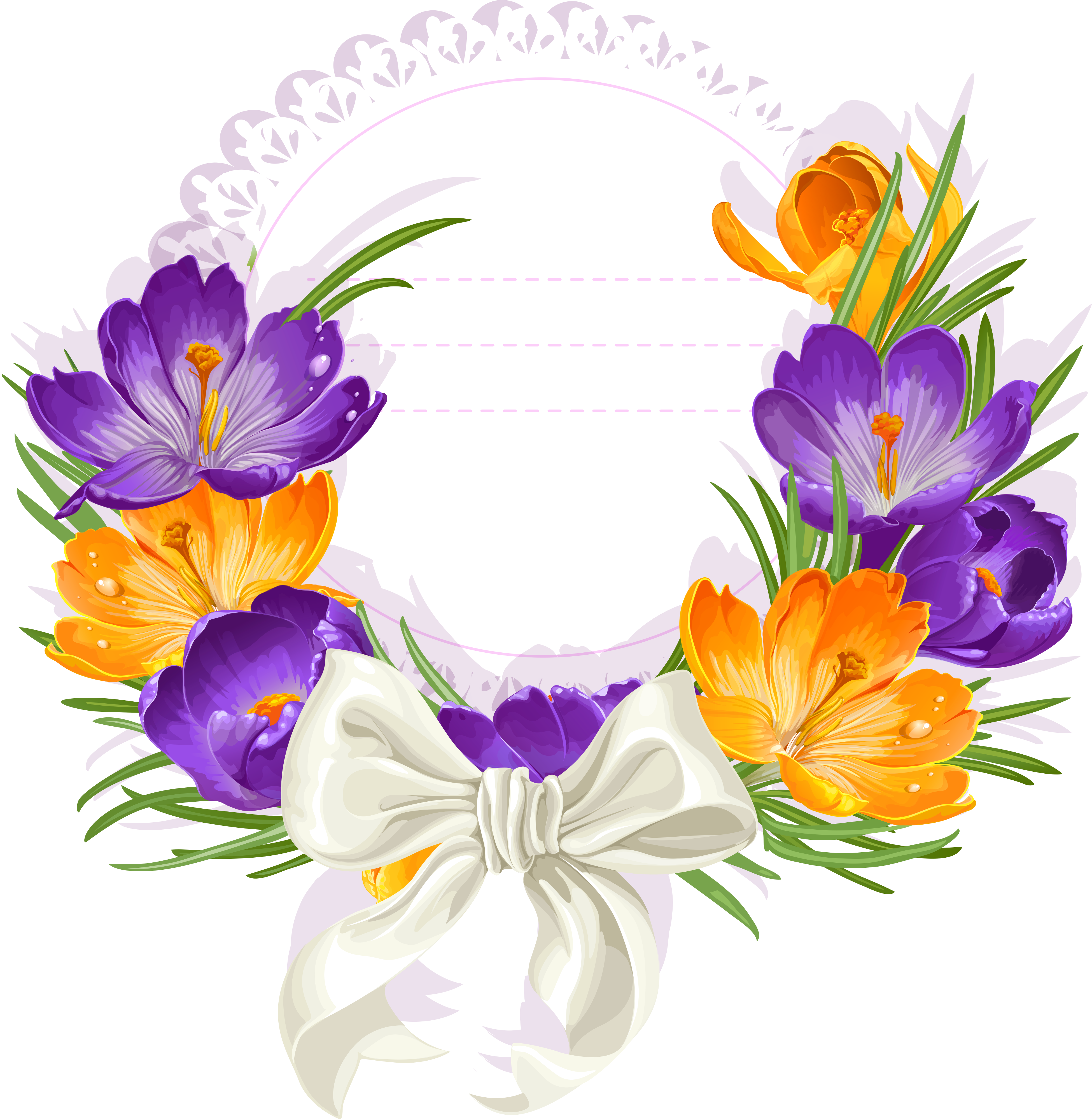 0 F9650 F9f29da7 Orig Bow Vector, Vector Free, Letter - Beautiful Purple Flower Card Vectors 03 (3900x4000), Png Download