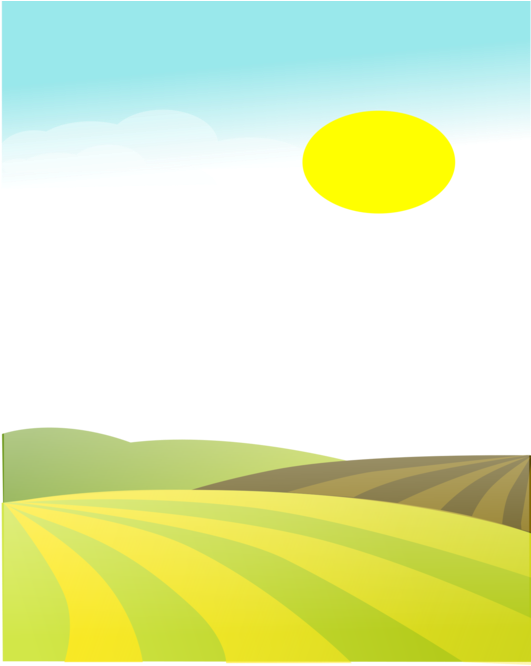Landscape Ecoregion Computer Icons Yellow - Clip Art (530x750), Png Download